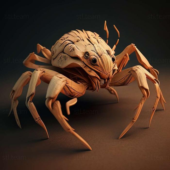 3D модель Ixodes philipi (STL)